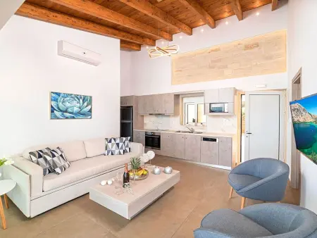 in Georgioupoli mit Privatem Pool und Meerblick, Maison 24 personnes à Georgioupoli - Photo 15