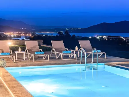 in Georgioupoli mit Privatem Pool und Meerblick, Maison 24 personnes à Georgioupoli - Photo 28