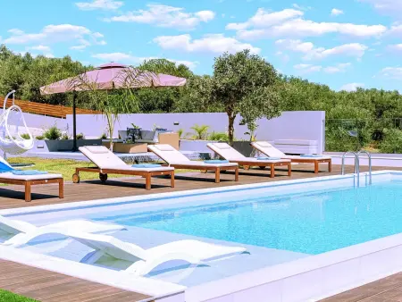 Stavento Luxus Villa Privater Pool, Maison 8 personnes à Georgioupoli - Photo 1