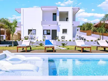 Stavento Luxus Villa Privater Pool, Maison 8 personnes à Georgioupoli - Photo 2