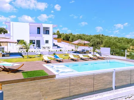 Stavento Luxus Villa Privater Pool, Maison 8 personnes à Georgioupoli - Photo 9
