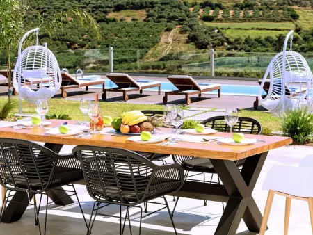 Stavento Luxus Villa Privater Pool, Maison 8 personnes à Georgioupoli - Photo 15