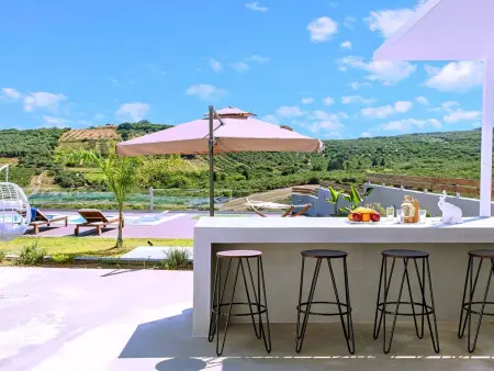 Stavento Luxus Villa Privater Pool, Maison 8 personnes à Georgioupoli - Photo 16