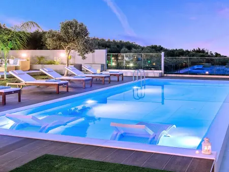 Stavento Luxus Villa Privater Pool, Maison 8 personnes à Georgioupoli - Photo 29