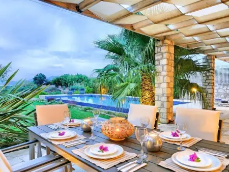 Cretan Mansion mit beheiztem Pool, Maison 15 personnes à Georgioupoli - Photo 4