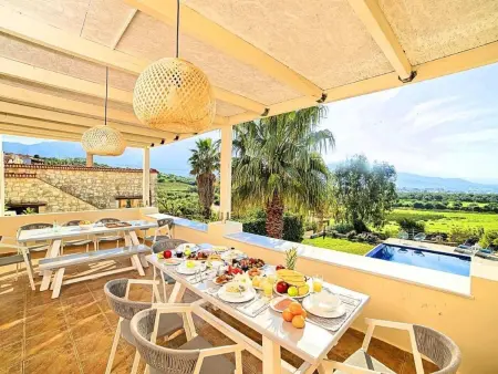 Cretan Mansion mit beheiztem Pool, Maison 15 personnes à Georgioupoli - Photo 8