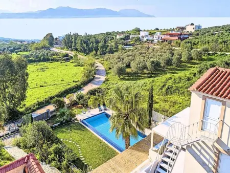Cretan Mansion mit beheiztem Pool, Maison 15 personnes à Georgioupoli - Photo 16