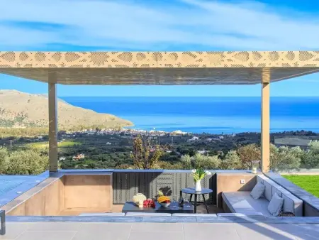 in Georgioupoli mit Privatem Pool, Maison 8 personnes à Georgioupoli - Photo 4