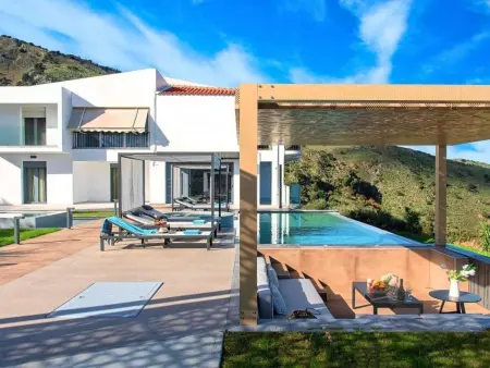 in Georgioupoli mit Privatem Pool, Maison 8 personnes à Georgioupoli - Photo 6