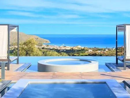 in Georgioupoli mit Privatem Pool, Maison 8 personnes à Georgioupoli - Photo 15