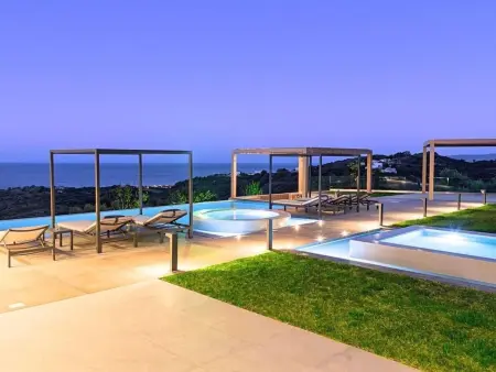 in Georgioupoli mit Privatem Pool, Maison 8 personnes à Georgioupoli - Photo 29