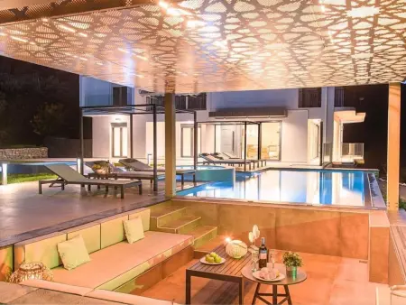 in Georgioupoli mit Privatem Pool, Maison 8 personnes à Georgioupoli - Photo 30