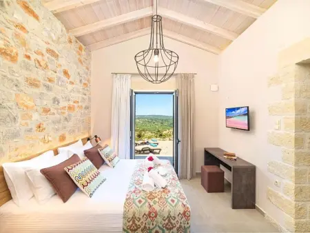 Villa Vardis mit beheiztem Pool, Maison 8 personnes à Georgioupoli - Photo 19