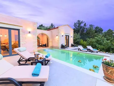 Villa Vardis mit beheiztem Pool, Maison 8 personnes à Georgioupoli - Photo 26