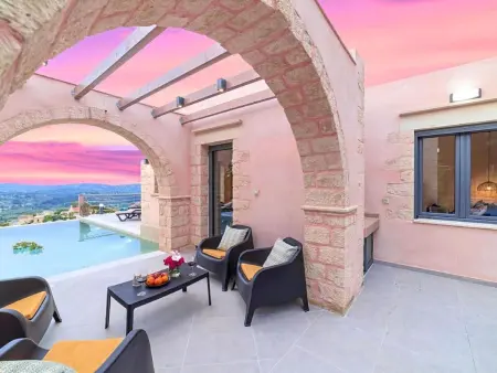 Villa Vardis mit beheiztem Pool, Maison 8 personnes à Georgioupoli - Photo 27