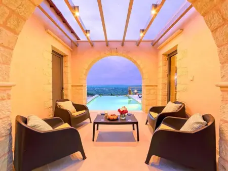 Villa Vardis mit beheiztem Pool, Maison 8 personnes à Georgioupoli - Photo 31