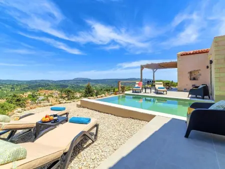 Villa Vardis mit beheiztem Pool, Maison 8 personnes à Georgioupoli - Photo 34