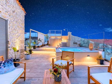 Akalli Villa Privater Pool, Whirlpool, Maison 12 personnes à Georgioupoli - Photo 1