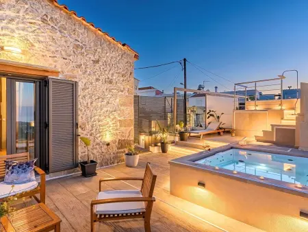Akalli Villa Privater Pool, Whirlpool, Maison 12 personnes à Georgioupoli - Photo 31