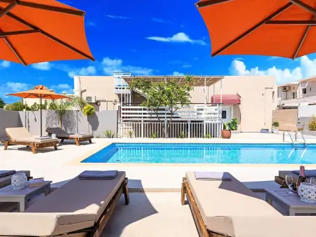 mit Privatpool für 24 Personen in Paralia Kourna, Kreta - Photo 3