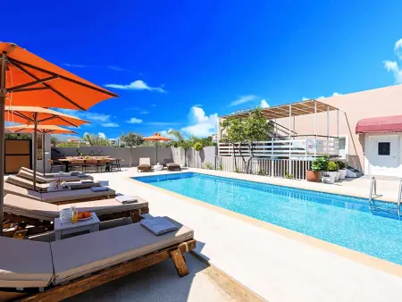 mit Privatpool für 24 Personen in Paralia Kourna, Kreta - Photo 4