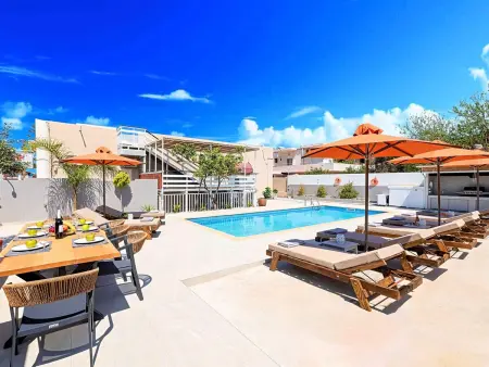 mit Privatpool für 24 Personen in Paralia Kourna, Kreta - Photo 6
