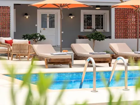mit Privatpool für 24 Personen in Paralia Kourna, Kreta - Photo 10