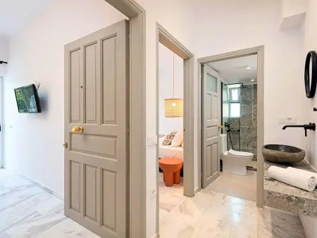 mit Privatpool für 24 Personen in Paralia Kourna, Kreta - Photo 23