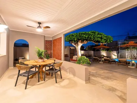 mit Privatpool für 24 Personen in Paralia Kourna, Kreta - Photo 37