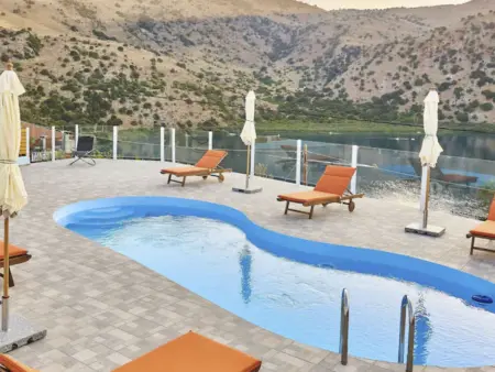 Wunderschöne Villa am Kournas-See★Großer privater Pool - Photo 34