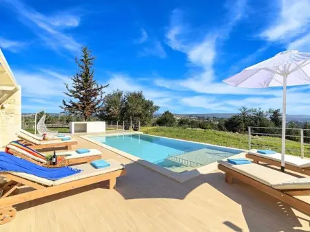 Orientem Villa  mit beheiztem Pool, Maison 9 personnes à Georgioupoli - Photo 2