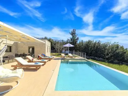 Orientem Villa  mit beheiztem Pool, Maison 9 personnes à Georgioupoli - Photo 4