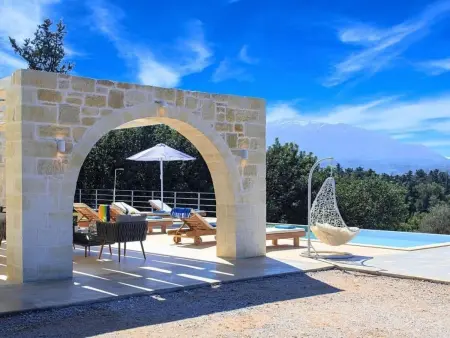 Orientem Villa  mit beheiztem Pool, Maison 9 personnes à Georgioupoli - Photo 8