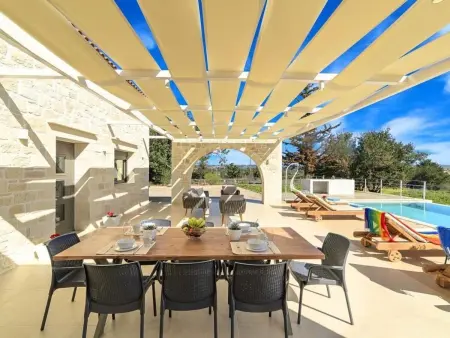 Orientem Villa  mit beheiztem Pool, Maison 9 personnes à Georgioupoli - Photo 9