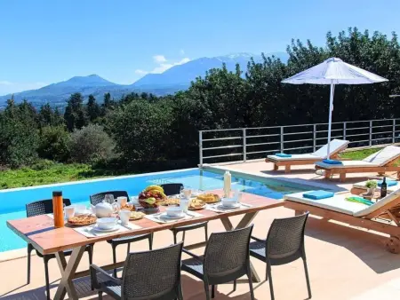 Orientem Villa  mit beheiztem Pool, Maison 9 personnes à Georgioupoli - Photo 14