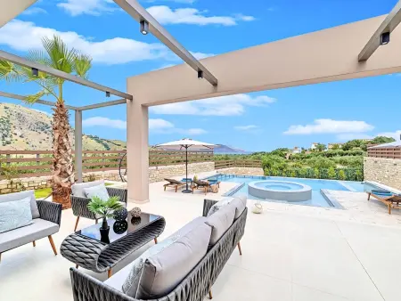 Ferienvilla  Minaos Maxima  mit privatem Pool, Maison 18 personnes à Georgioupoli - Photo 7