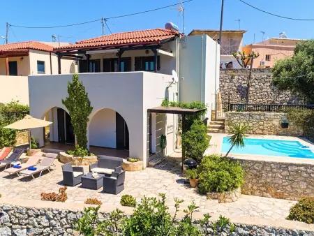 Ferienvilla  Du Lac Omega  mit privatem Pool, Maison 8 personnes à Georgioupoli - Photo 8