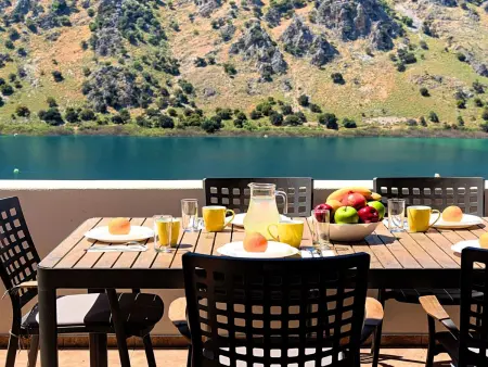 Ferienvilla  Du Lac Omega  mit privatem Pool, Maison 8 personnes à Georgioupoli - Photo 15
