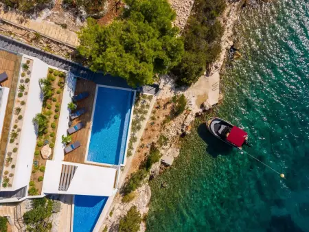 Haus in Vinišće mit Außenterrasse, Maison 8 personnes à Vinišće - Photo 8