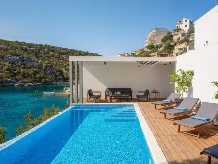 Haus in Vinišće mit Außenterrasse, Maison 8 personnes à Vinišće - Photo 9