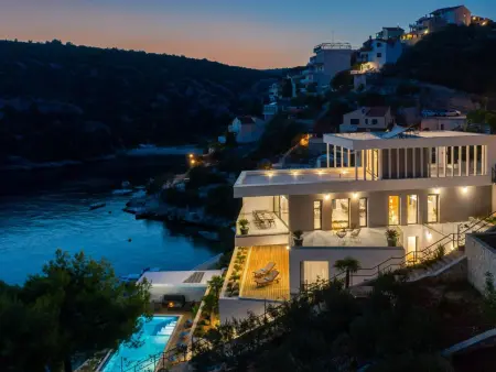 Haus in Vinišće mit Außenterrasse, Maison 8 personnes à Vinišće - Photo 47