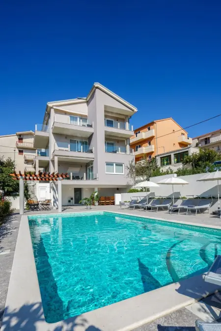 für 4 Personen ca. 46 m&sup2; in Podstrana, Dalmatien (Gespanschaft Split-Dalma - Photo 1