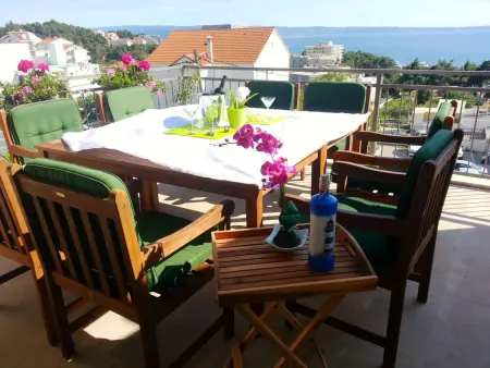 Villa  Petra  mit Blick auf das Wasser, Maison 5 personnes à Podstrana - Photo 16