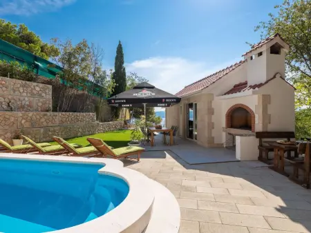 Ferienvilla  Villa LeoMa  mit privatem Pool, Maison 4 personnes à Omiš - Photo 12
