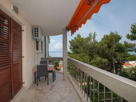 Charmantes Appartement im Pinienwald, Appartement 4 personnes à Baška Voda - Photo 7