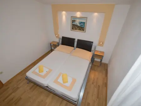Schöne Ferienwohnung mit Meerblick, Appartement 3 personnes à Baška Voda - Photo 4