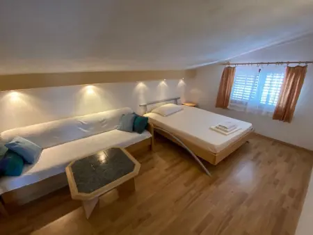 Schöne Ferienwohnung mit Meerblick, Appartement 3 personnes à Baška Voda - Photo 6