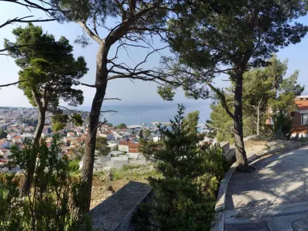 Schöne Ferienwohnung mit Meerblick, Appartement 3 personnes à Baška Voda - Photo 11