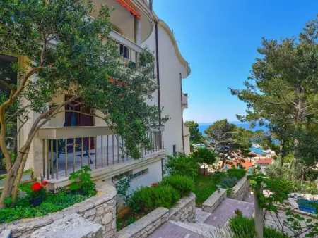 Schöne Ferienwohnung mit Meerblick, Appartement 3 personnes à Baška Voda - Photo 13