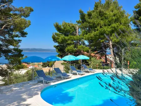 Schöne Ferienwohnung mit Meerblick, Appartement 3 personnes à Baška Voda - Photo 15